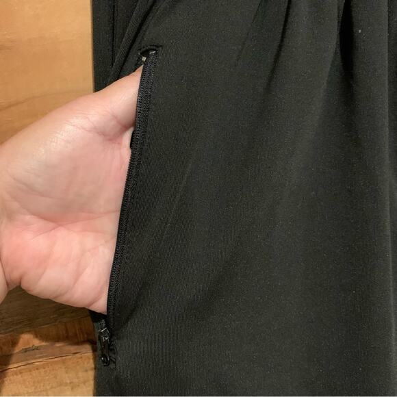 BOSS Hugo Boss Black Relaxed Pull-On Track Pants Size M Athleisure Minimalist - Picture 7 of 12